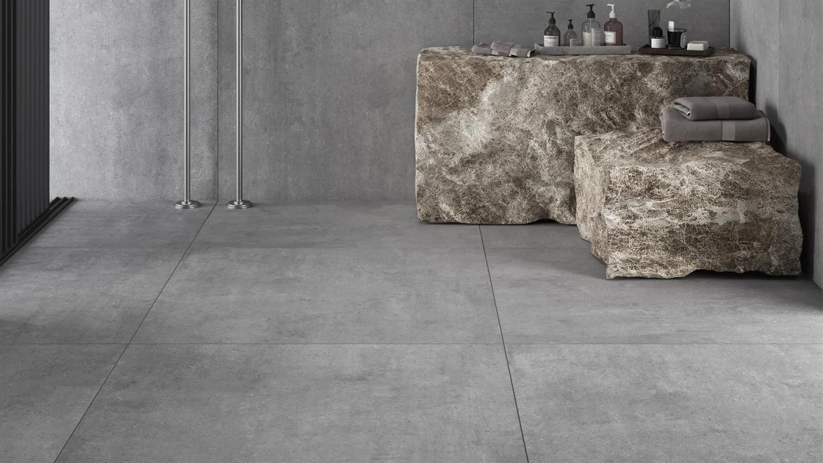 LIVINGSTONE SLIM TILES Sand 60x120 — 2