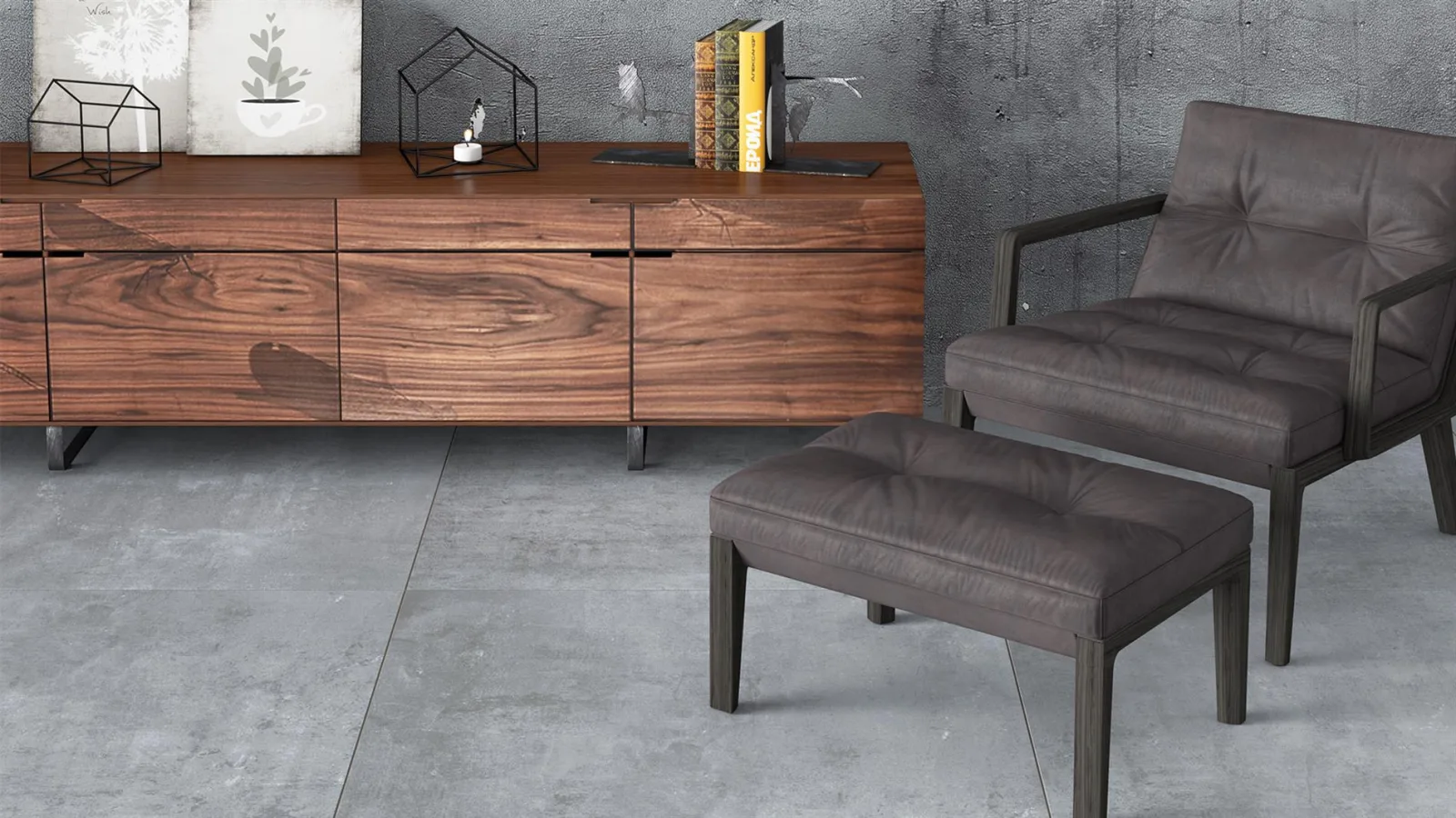 FODER MATT Smoke 60x120 — 2