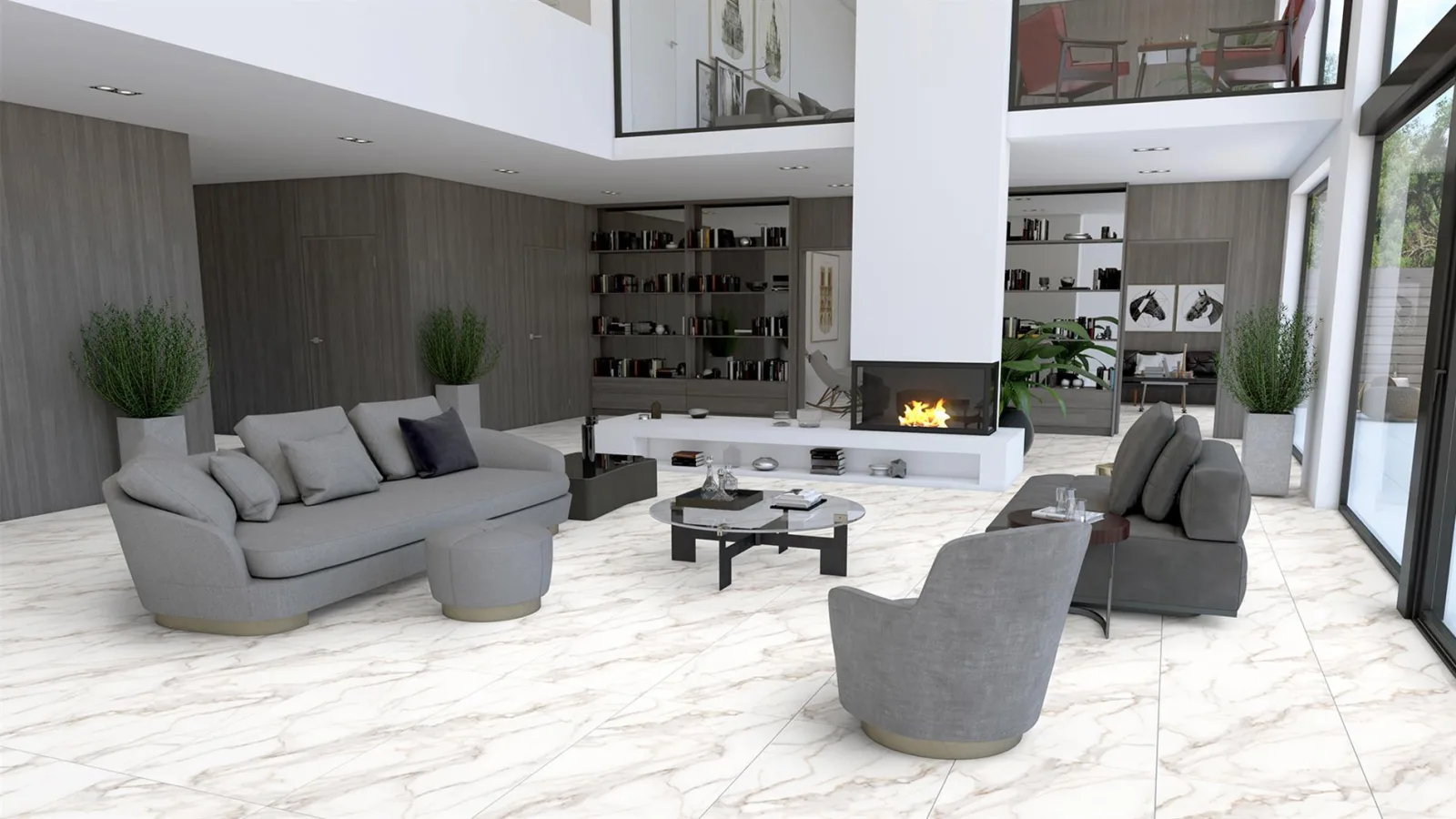 CALACATTA Beyaz 60x60 — 2