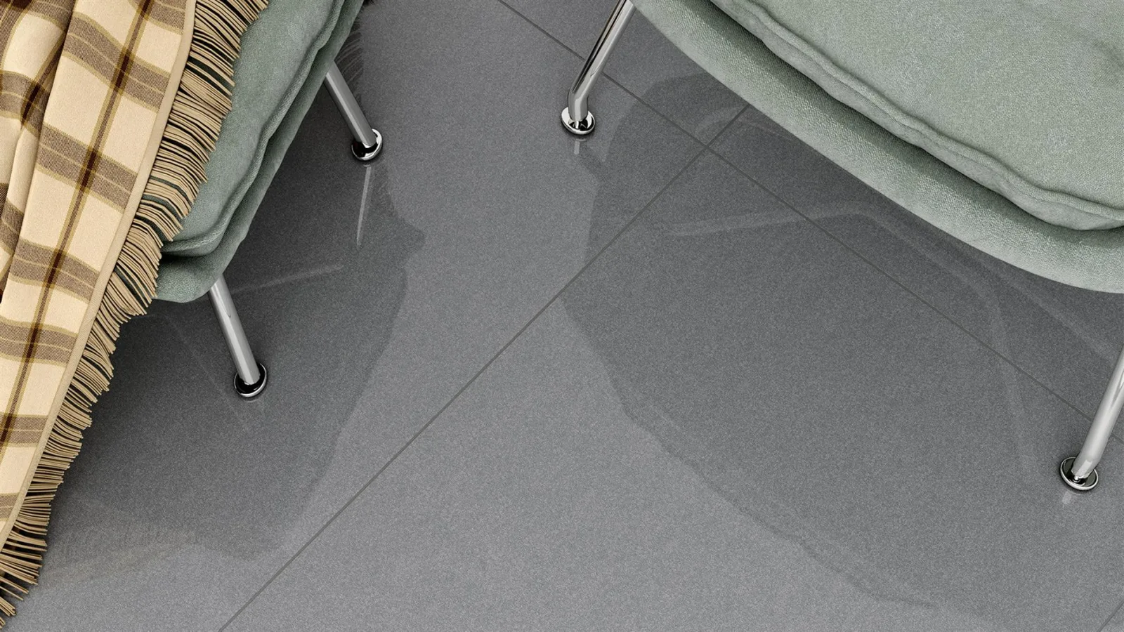 CRACKLE Koyu Gri 60x120 — 2