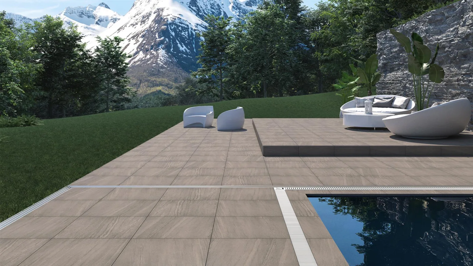 CALMENTE Grau 60x90 — 2