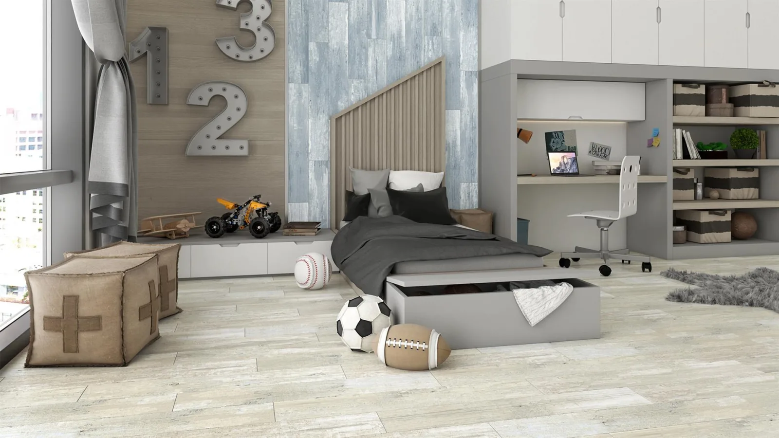 COLOR WOOD Bone 15x60 — 2