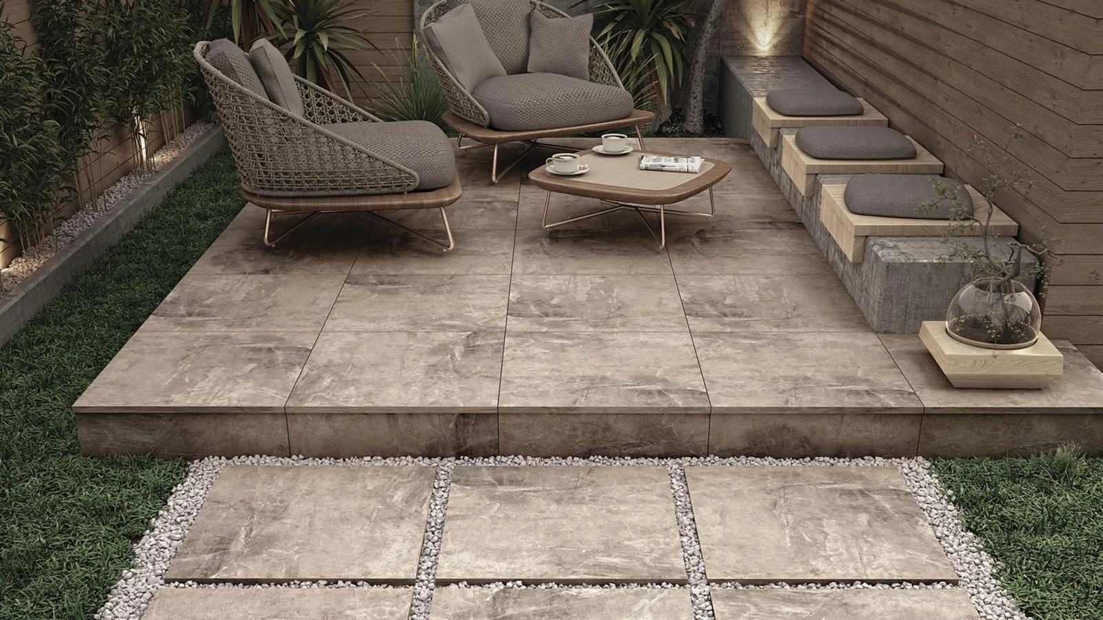 SLATE Taupe 40x80 — 2