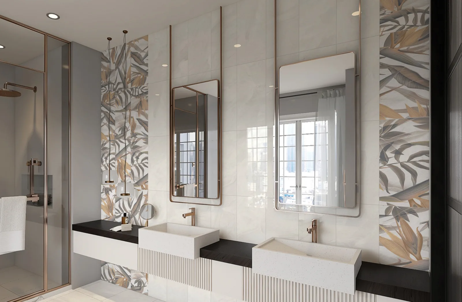 BRERA 45x45 White — 2