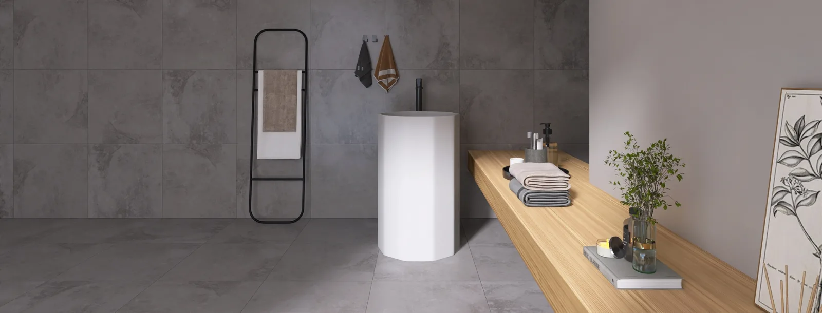 CEMENT 60x60 Grey — 3