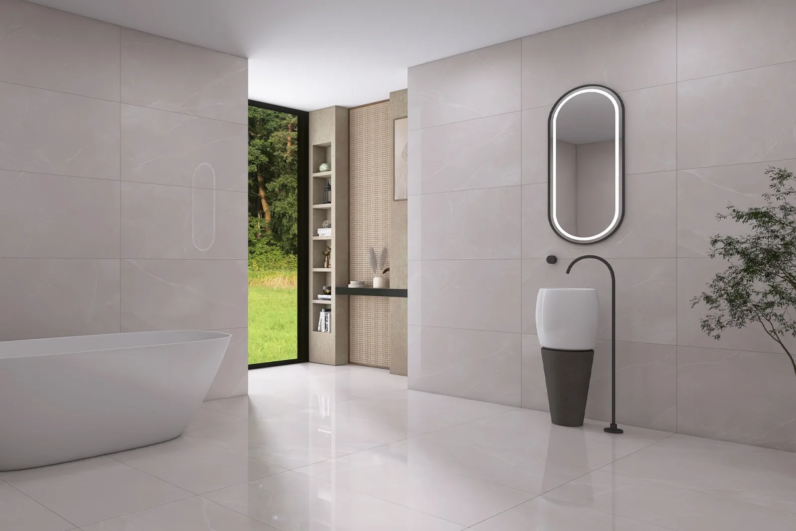 MARMOREA 60x120 Bone — 2