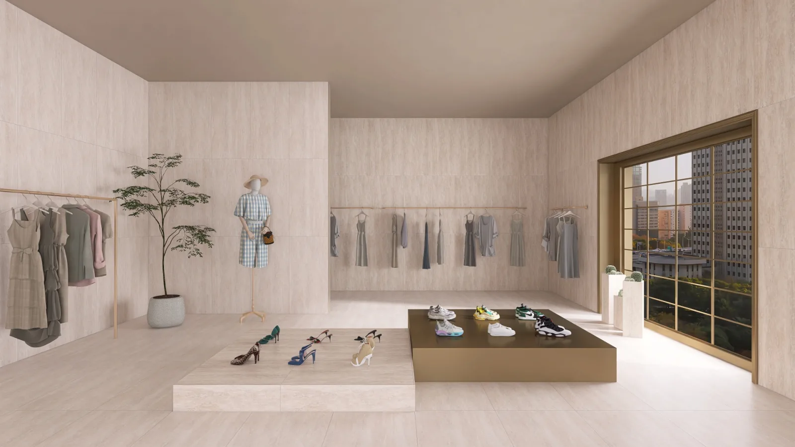 NEO TRAVERTINO 60x120 Beige — 2
