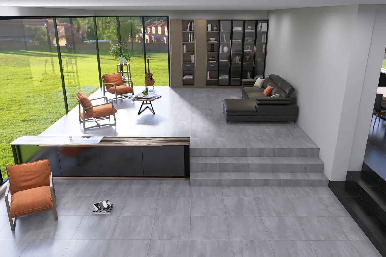 LUX 60x60 Grigio — 2