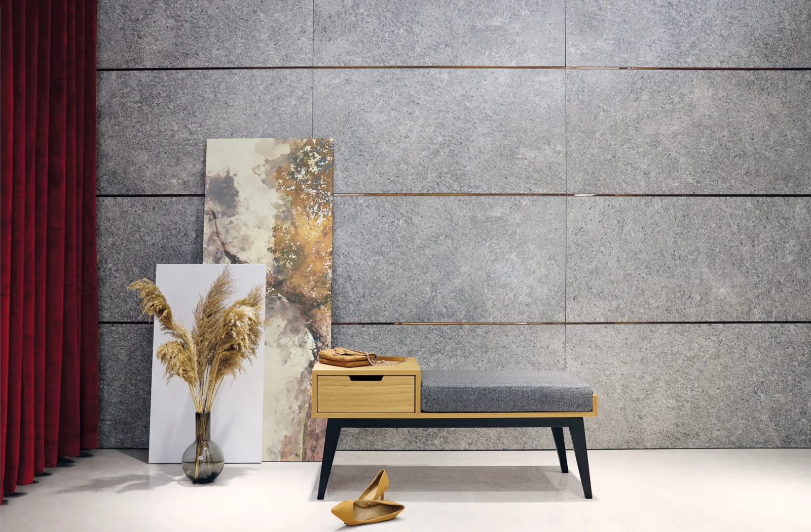 CLUSTER 60x120 Light Grey — 2