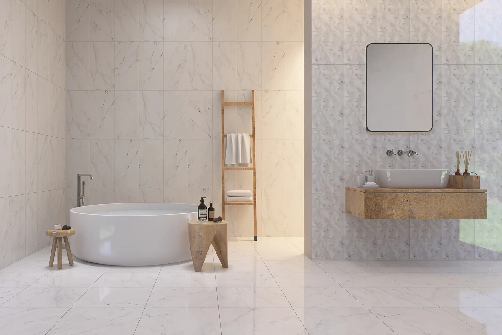 LA CRUZ 30x60 White Decor — 2