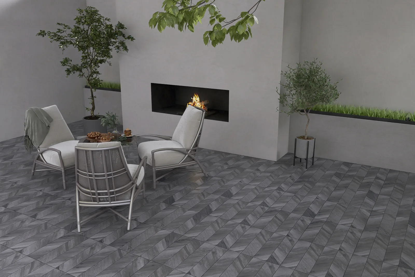 ALARA 45x45 Brown — 2
