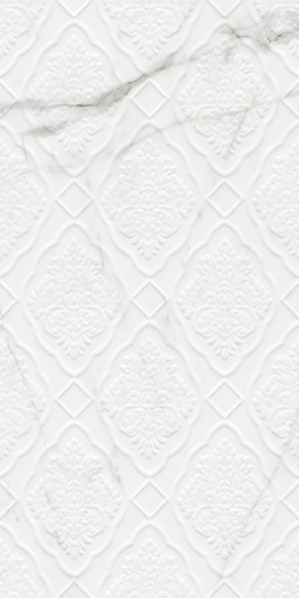 Sandra Parlak Beyaz Damask Dekor — 2