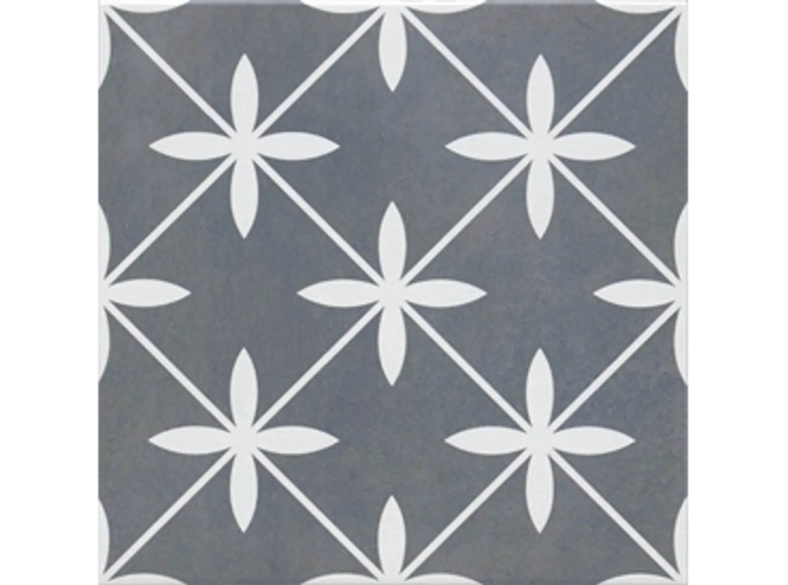 Ornament Mat Koyu Gri Multi Sırlı Granit — 2