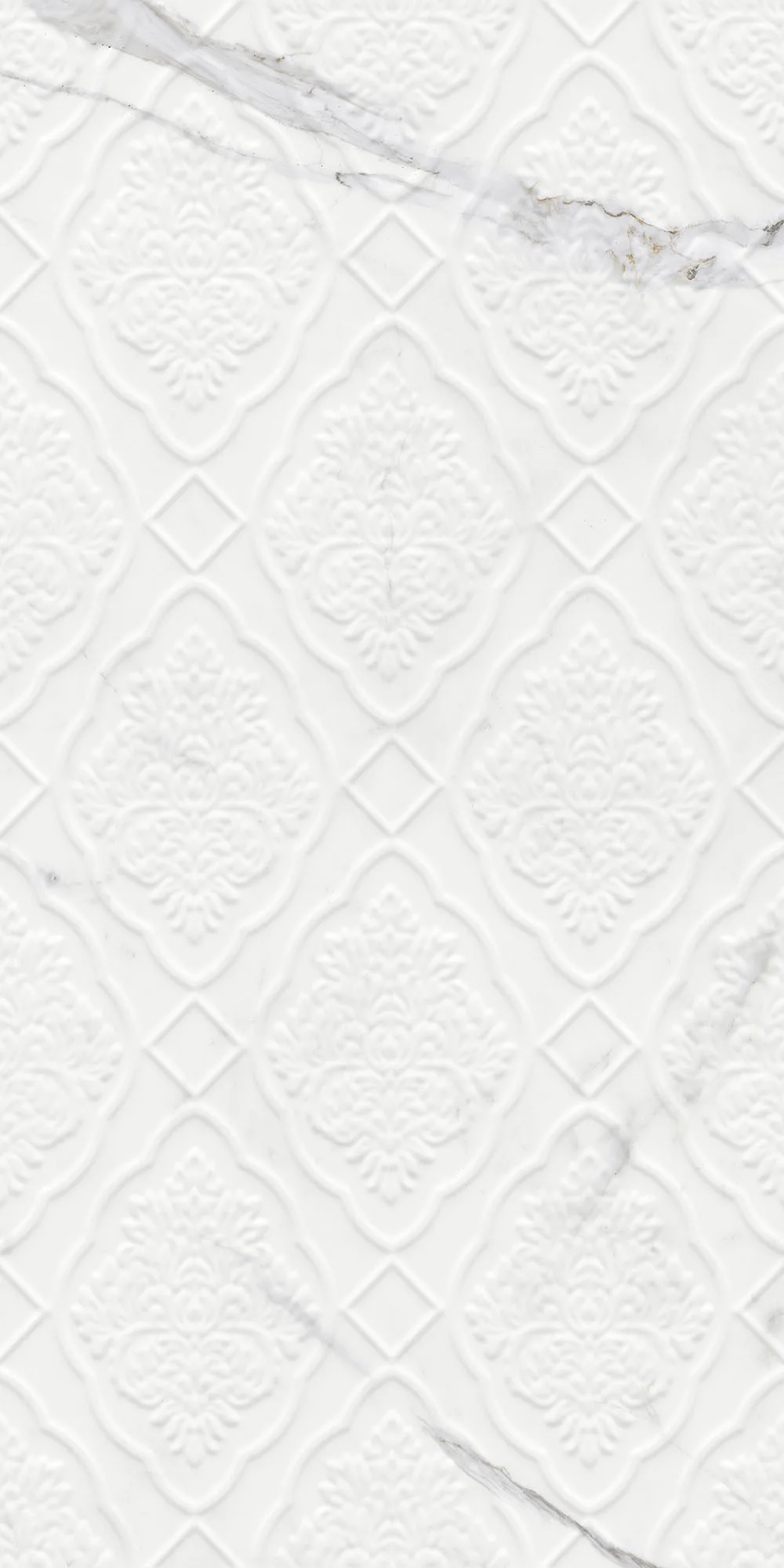 Sandra Parlak Beyaz Damask Dekor — 4