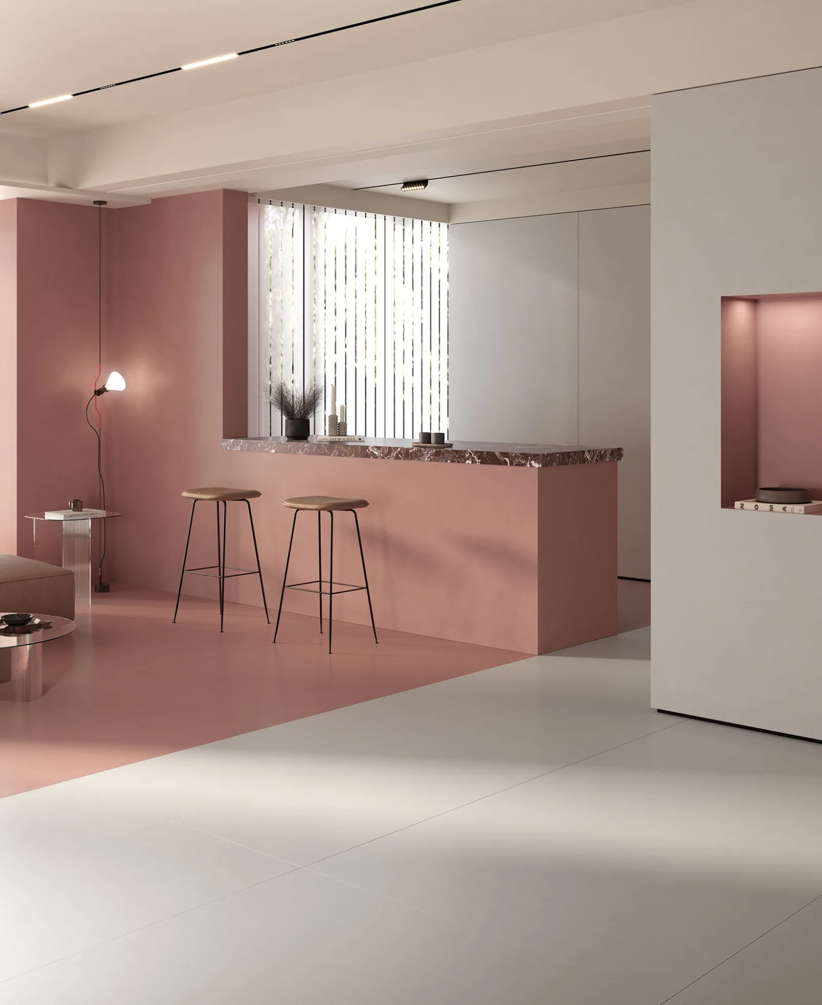 Intonaco Mat Mercan Porselen Karo 120X280 — 4