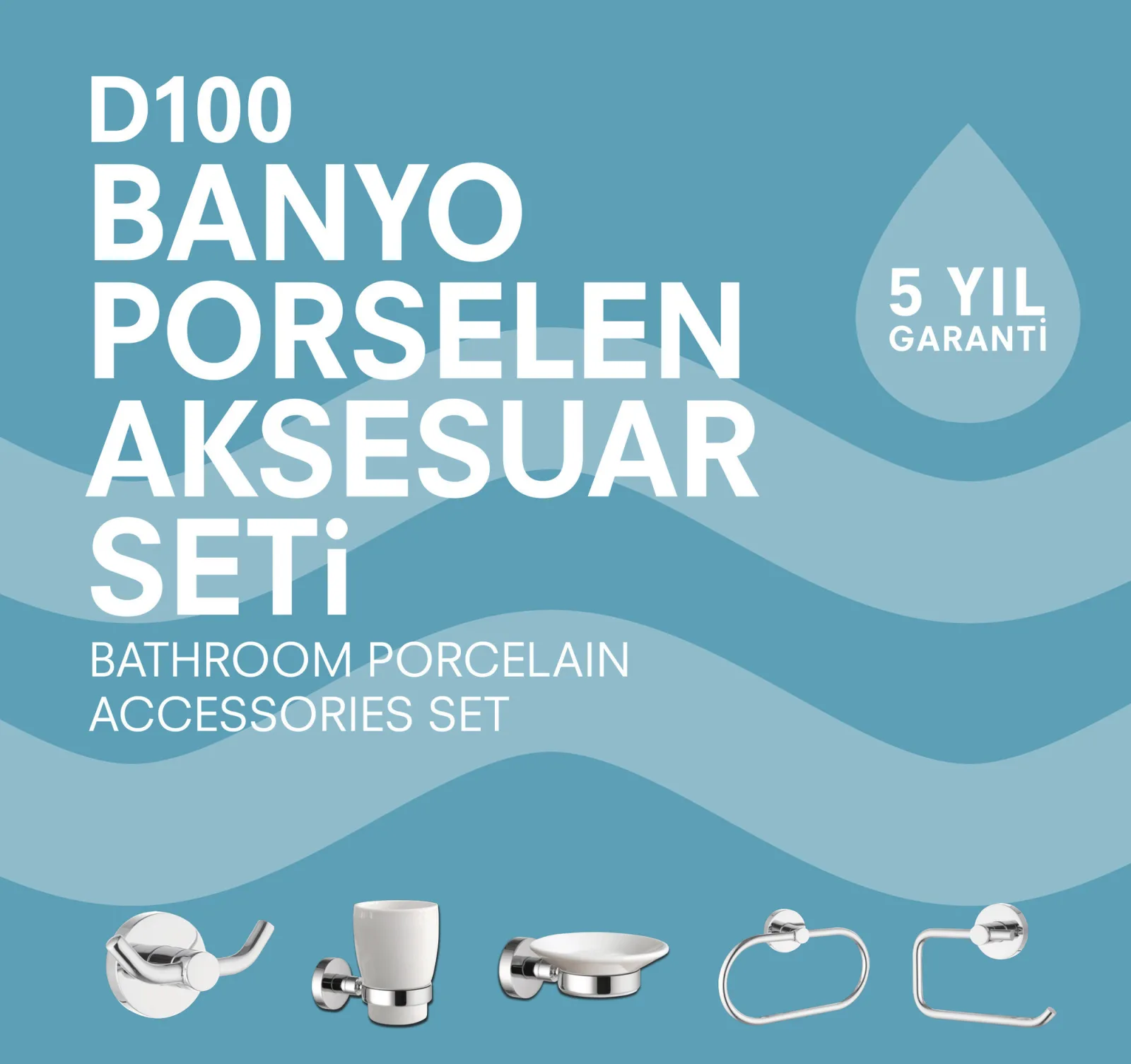 D100 Porselen Aksesuar Seti
