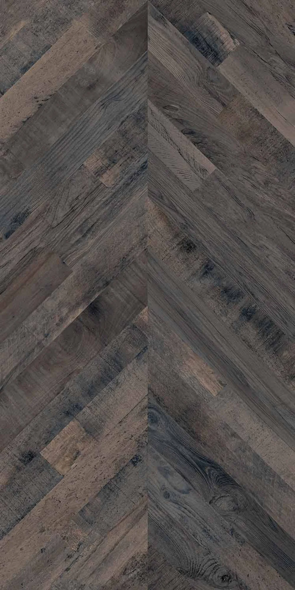 Fishwood Mat Dark Porselen Karo