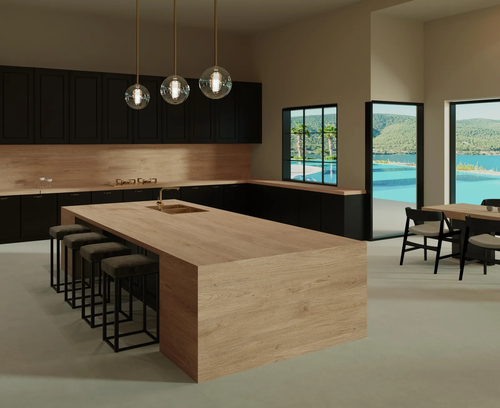 163x323 CROSSWOOD MEŞE MAT 12 MM