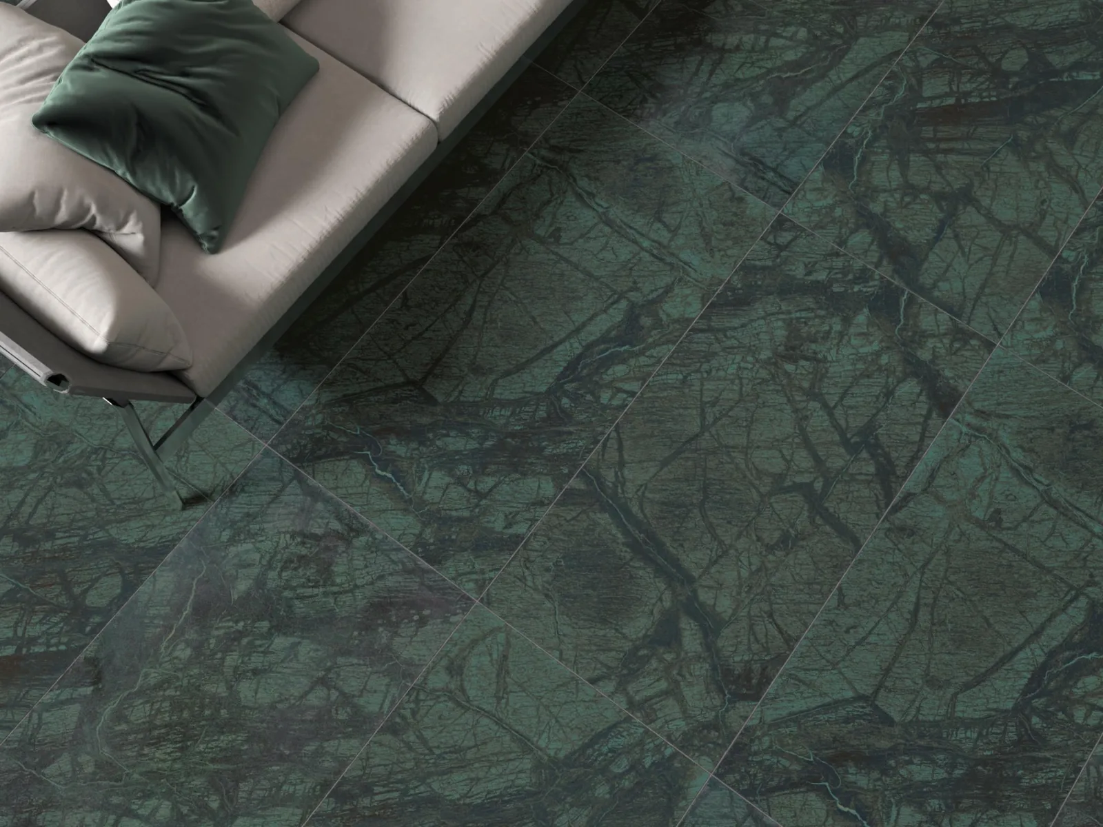 60x120 VERDE REKTİFİYE LAPPATO