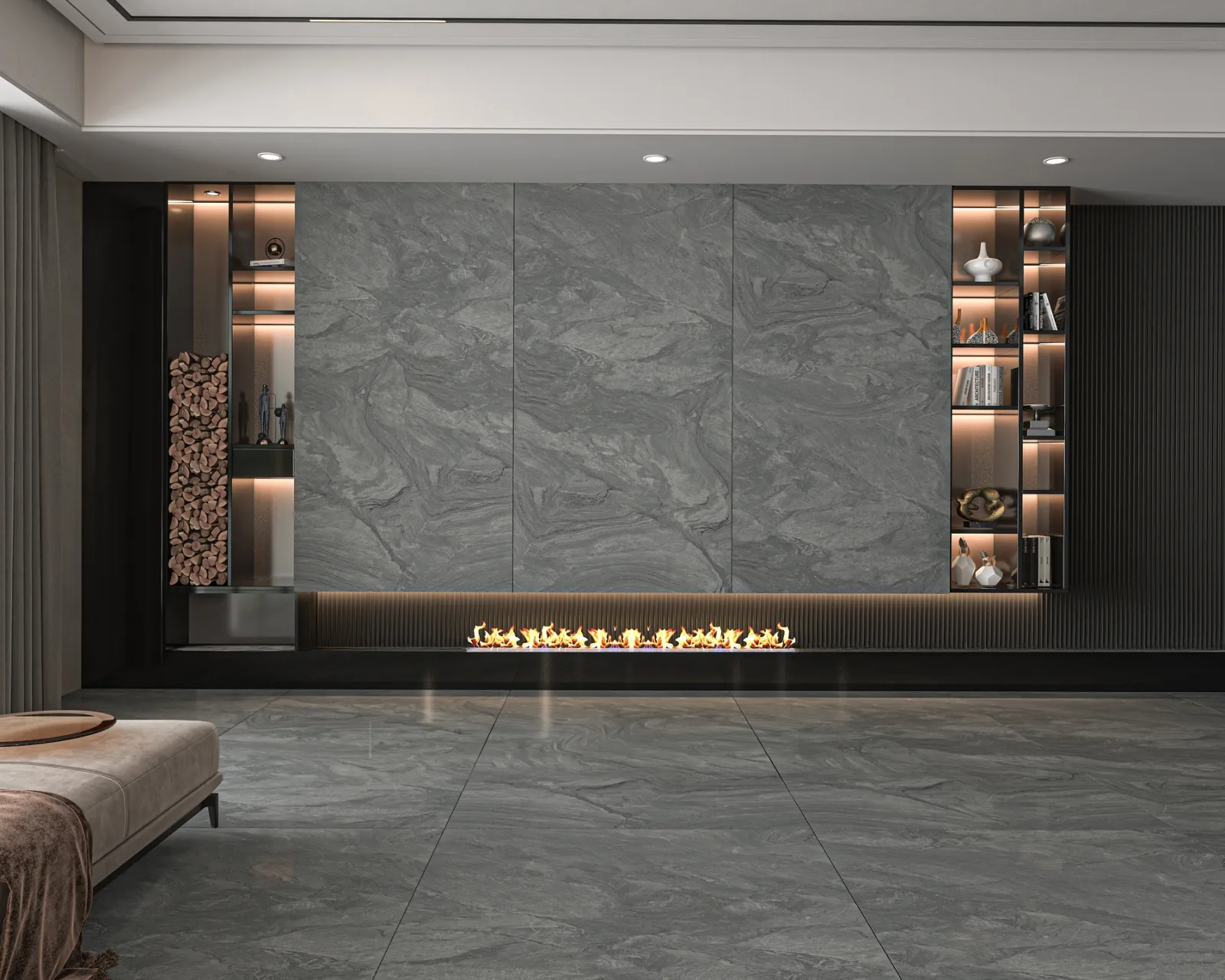 120x240 ATLANTIS ANTRASIT REKTİFİYE PARLAK NANO — 4