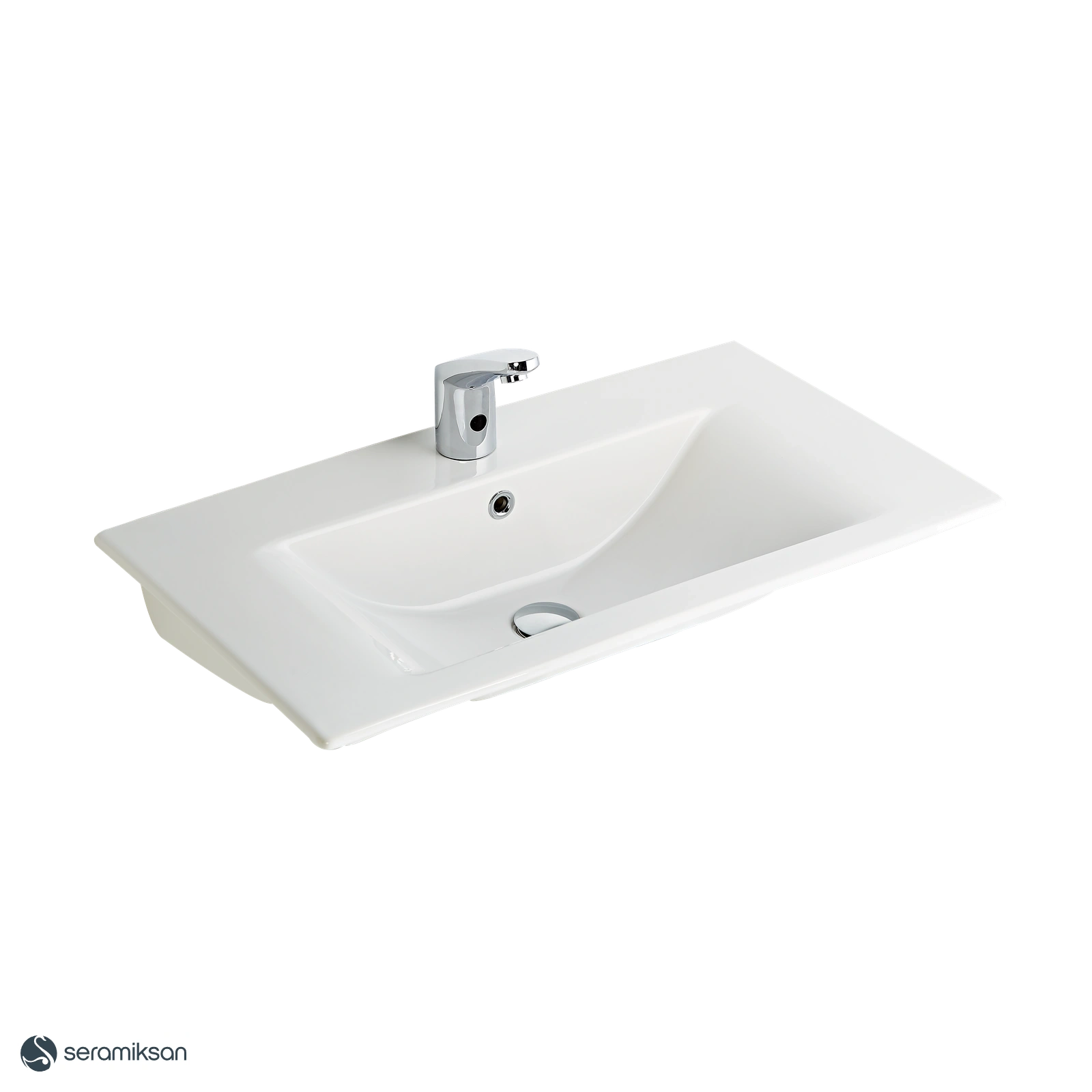 LUNA FLAT LAVABO 80 CM MOBİLYA GEÇMELİ