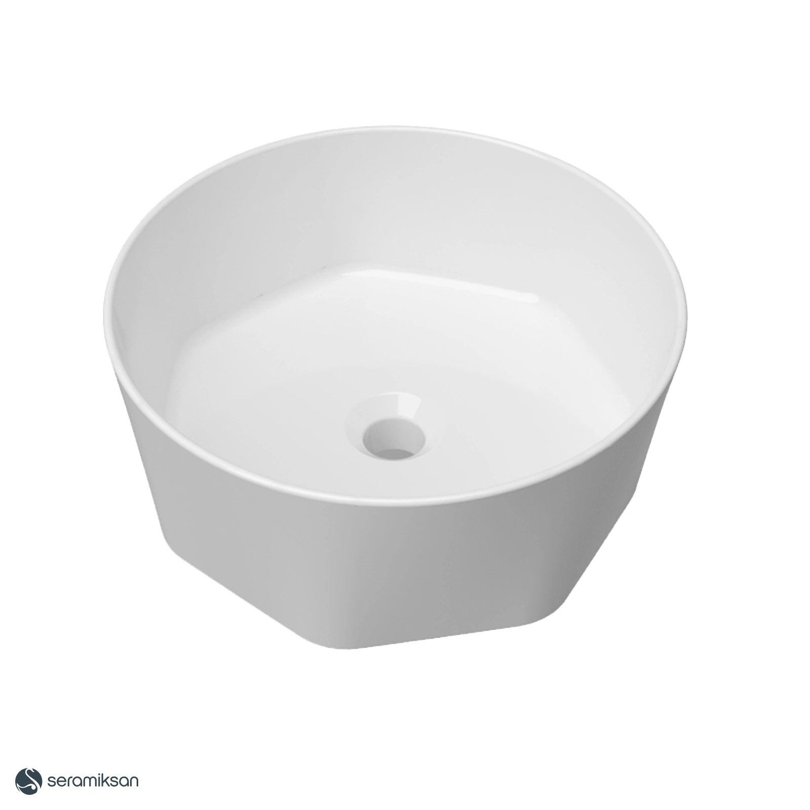 STELLA TEZGAH ÜSTÜ YUVARLAK LAVABO 42CM