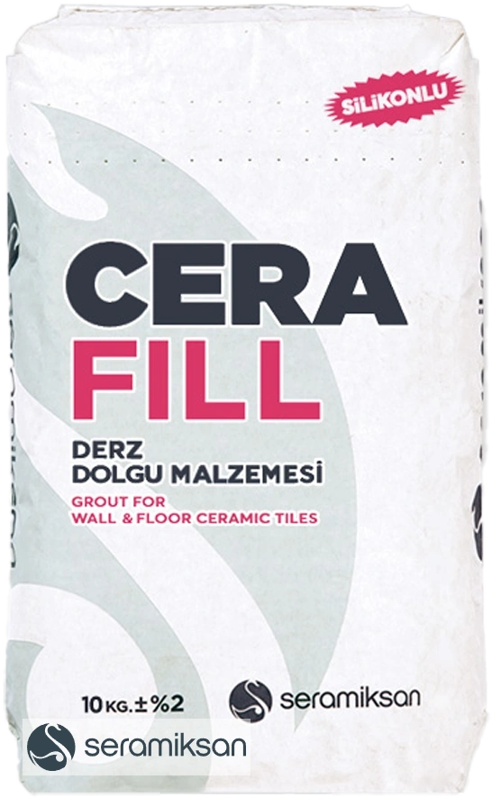 CERAFILL SİLİKONLU YESIL DERZ DOLGU 10 KG