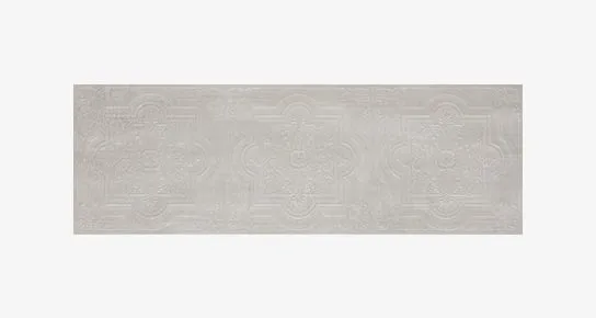 30x90 MILET-GRI  HERITAGE DEKOR MAT