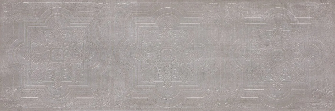30x90 MILET-KOYU GRI  HERITAGE DEKOR MAT — 2