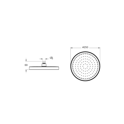 Root Round Ankastre Banyo Seti — 6