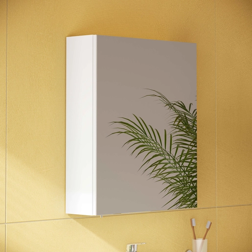 Base Lite Asimetrik Aynalı Banyo Dolabı — 2