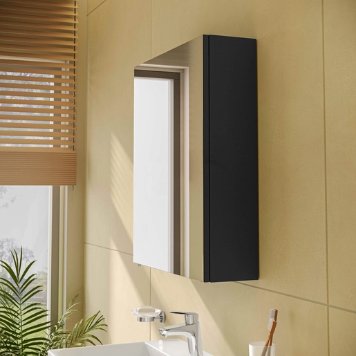 Base Lite Asimetrik Aynalı Banyo Dolabı — 3