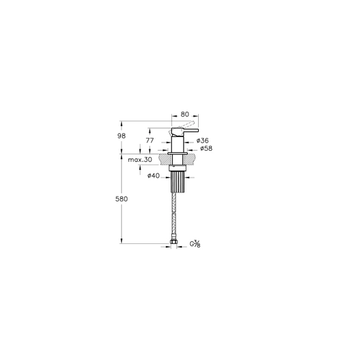 Origin Ankastre Lavabo Bataryası — 3