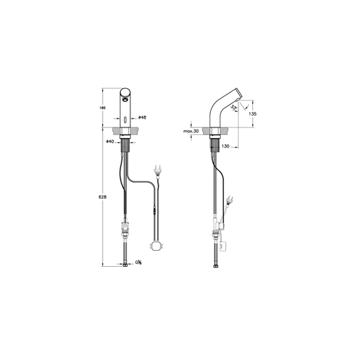 Sento Çocuk Temassız Lavabo Bataryası — 3