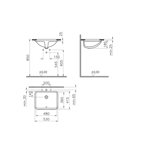 S20 Tezgahaltı Lavabo — 5