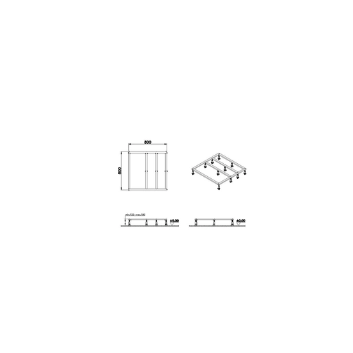 Leaf Metal Çerçeve Ayak — 2