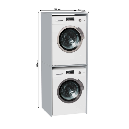 Shift T20 Çamaşır ve Kurutma Makinesi Dolabı — 6
