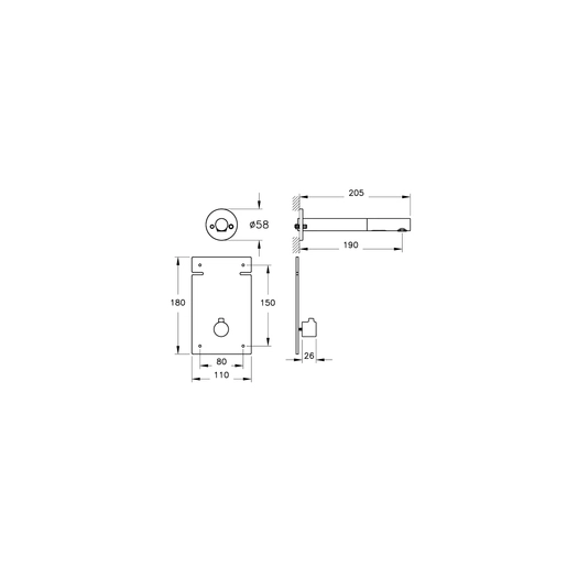 Origin Temassız Ankastre Lavabo Bataryası — 2
