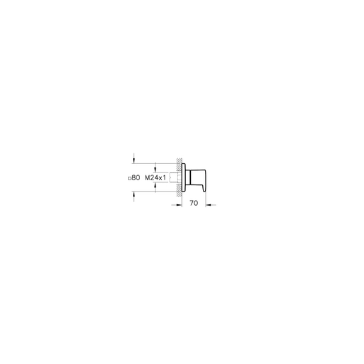Root Round Ankastre Stop Valf — 3