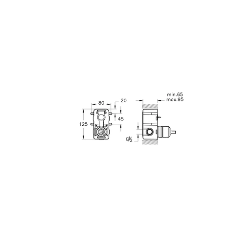 Root Round Ankastre Banyo Seti — 5