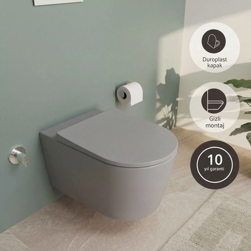 Metropole Round QuantumFlush Asma klozet — 4