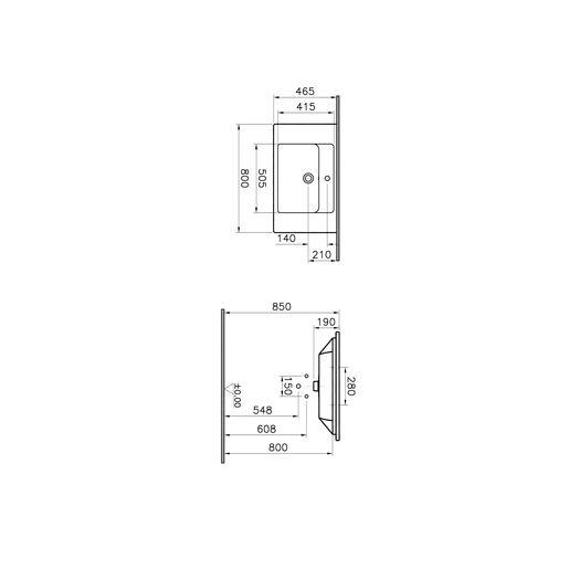 Integra Etajerli Lavabo — 8