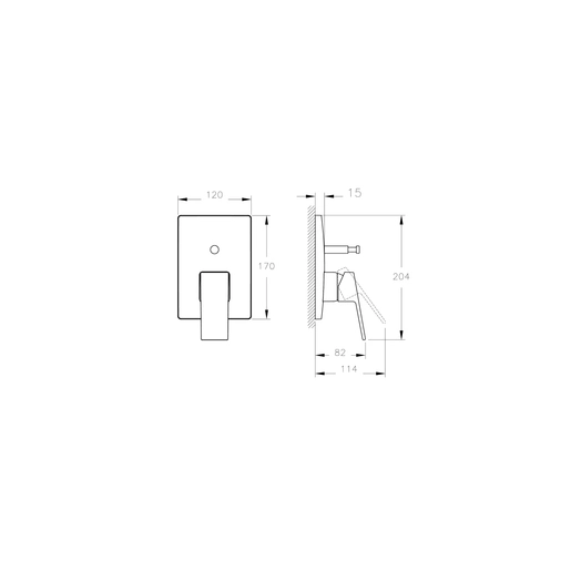 Minimax Square Ankastre Banyo Bataryası — 2