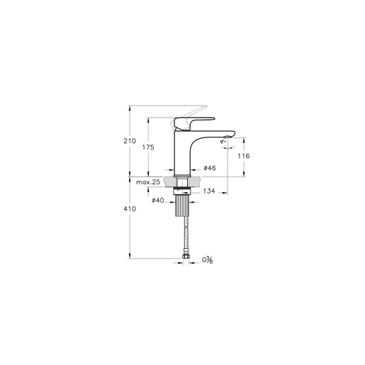 Root Round Lavabo Bataryası — 2