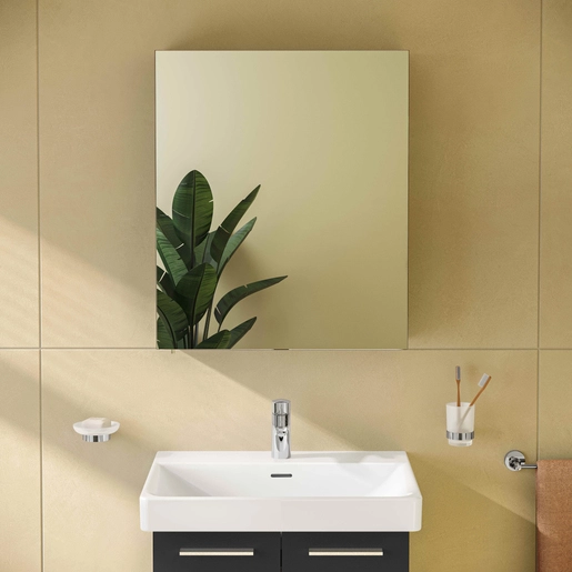Base Lite Asimetrik Aynalı Banyo Dolabı — 4