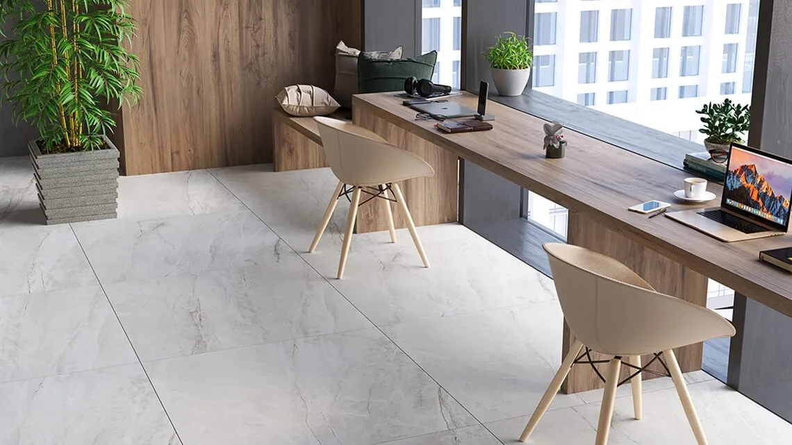 100x100 Vivre Bianco Mat Rektifiyeli — 2