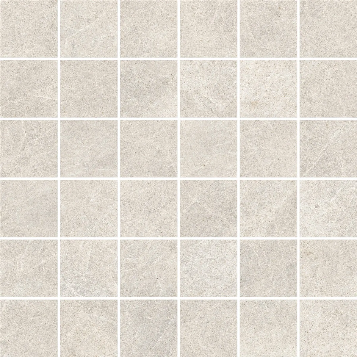 30x30 Levante Stone Bone (5x5) Mat Fileli