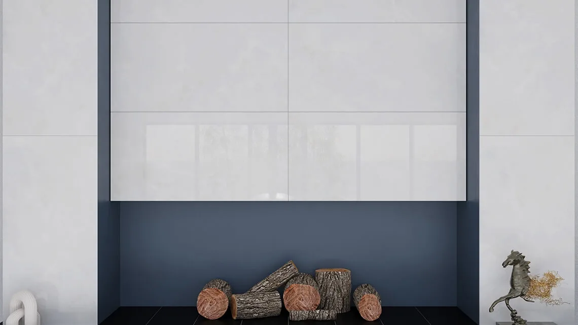 60x120 Feel Beyaz Polish Rektifiyeli — 2